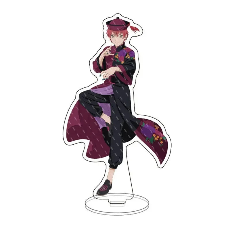 Japan Naruto Acrylic Stand Shippuden Uchiha Sasuke Sakura Desktop Decoration Doll anime figure character Christmas gift 15cm