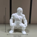Funny Muscular Monk Figurine Creativity Decor Playful Zen Warrior Statue Home bookshelf Desktop Ornaments Decoration Prank Gifts