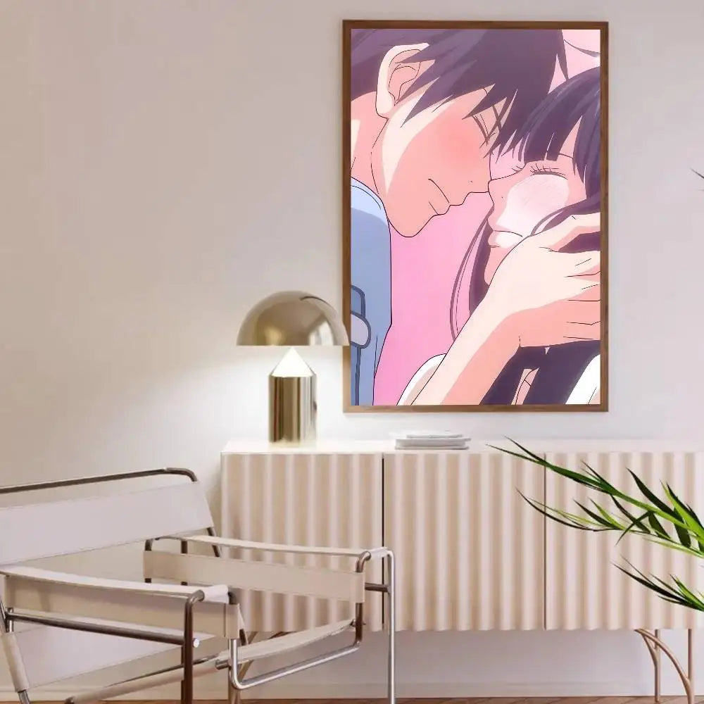 Kimi Ni Todoke Self-Adhesive Waterproof Manga Poster