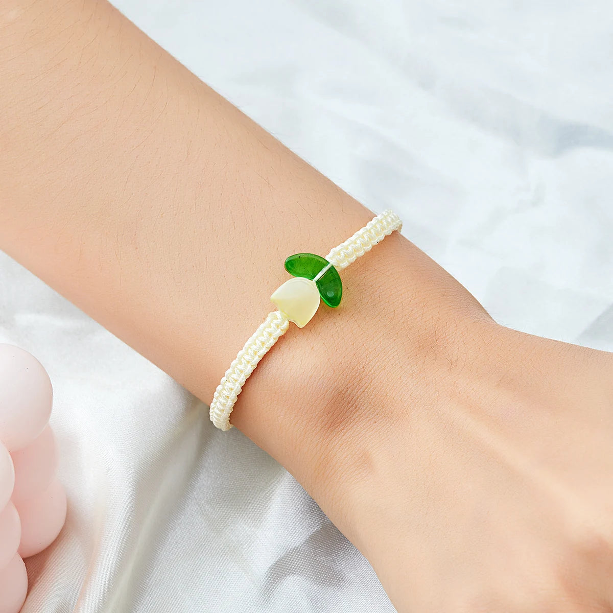 Colorful Flower Friendship Bracelet