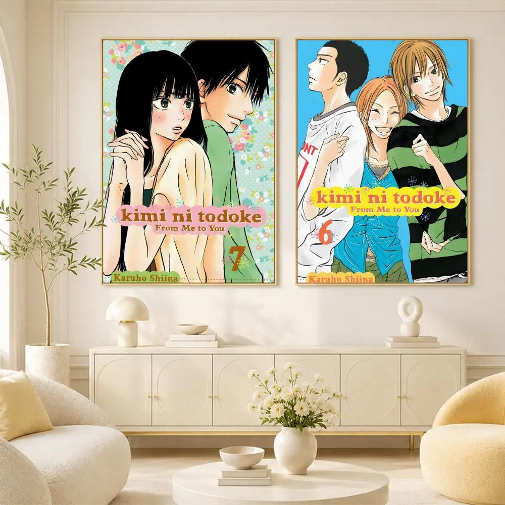 Kimi Ni Todoke Anime Wall Art Poster