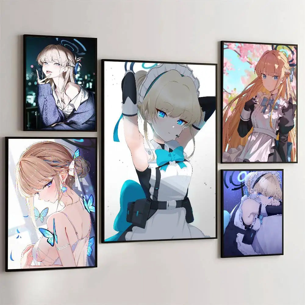 Blue Archive Toki Waterproof Wall Poster