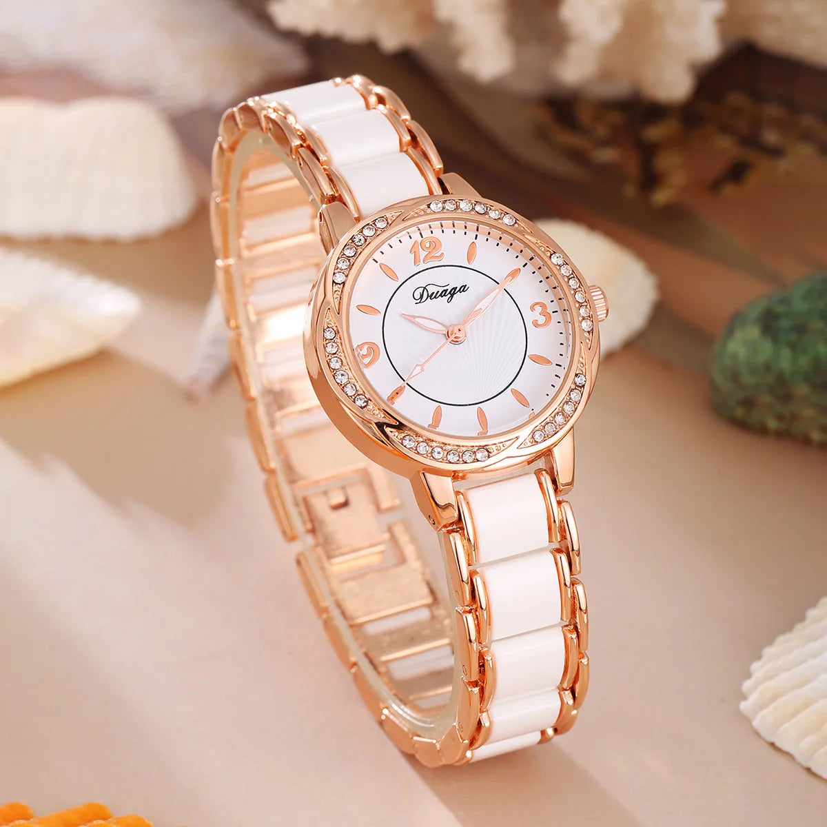 Women's Waterproof Bracelet Quartz Watch