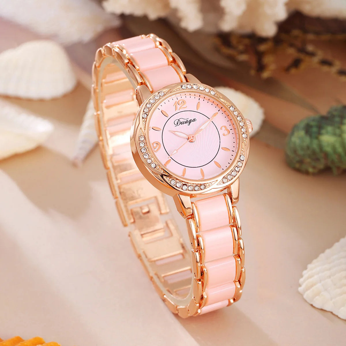 Women's Waterproof Bracelet Quartz Watch