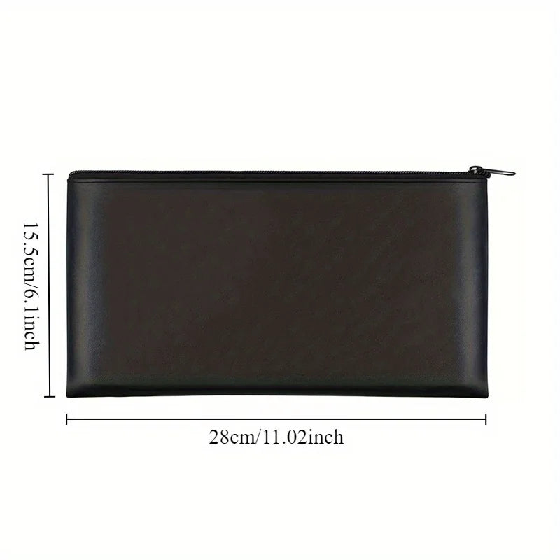 1pcs Zipper Purse Is Used to Hold Cash Wallet, Coins, Cosmetics Bills, Check Wallets, Receipt Clips