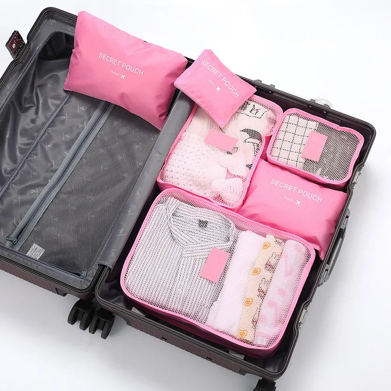 6-Piece Small Travel Packing Cube Set