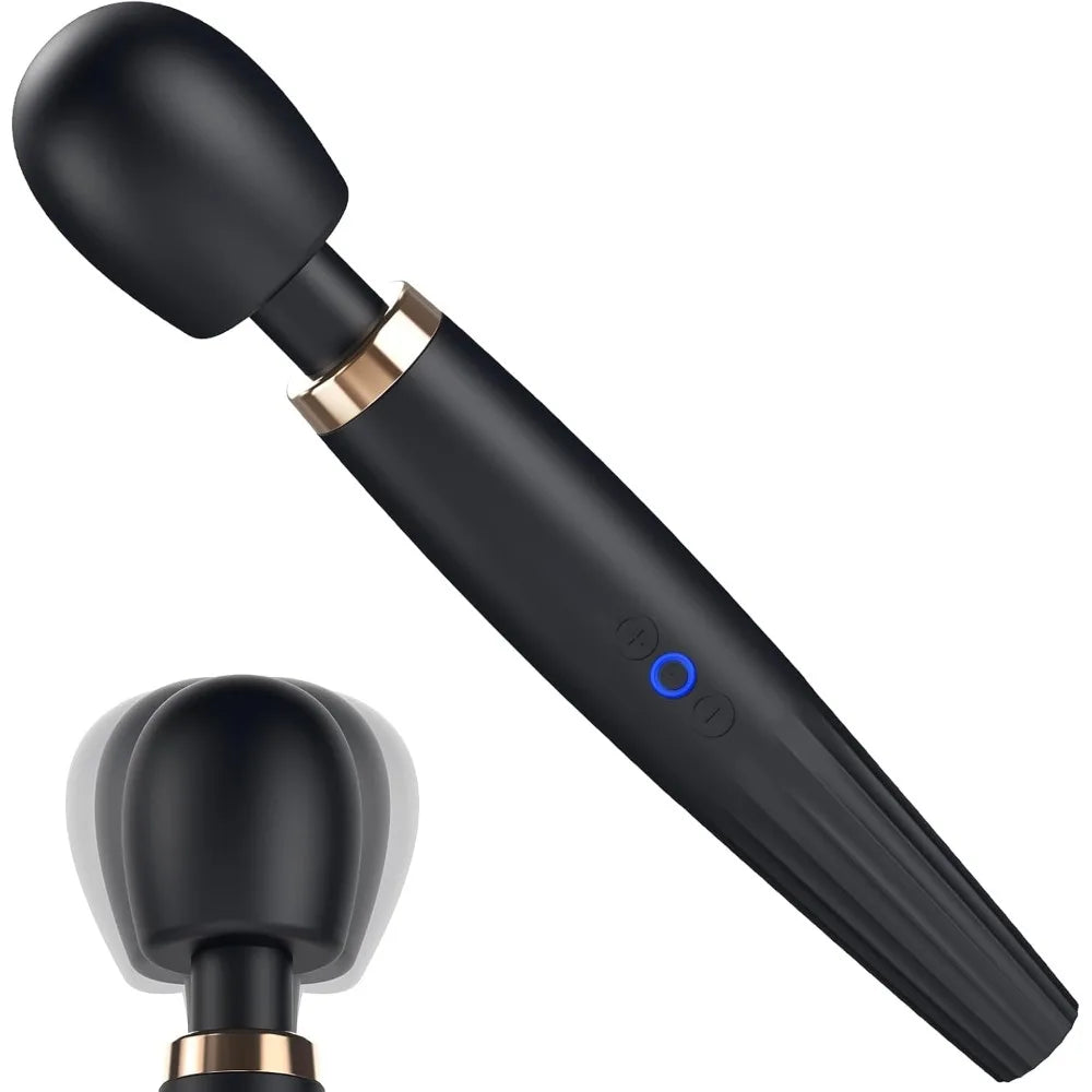 USB-Rechargeable Waterproof Magic Wand Vibrator