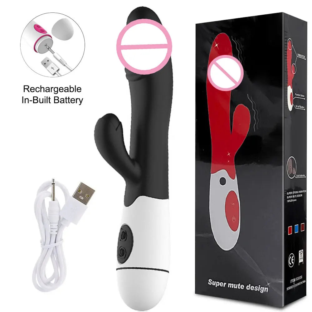 30-Speed Rabbit Vibrator