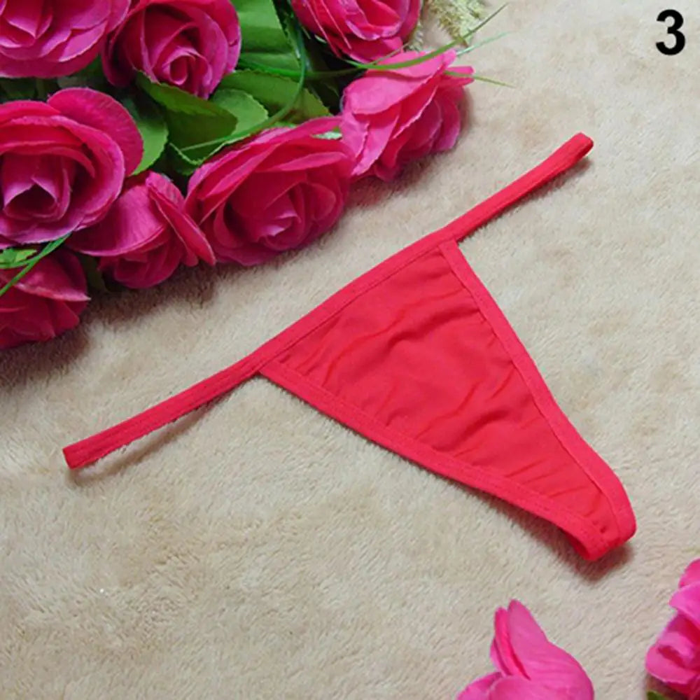 2023 Sexy Panties Temptation Micro G String Underwear Women Low-Rise Lingerie Panty Sexy Lingerie V-String T-back Panties Thongs