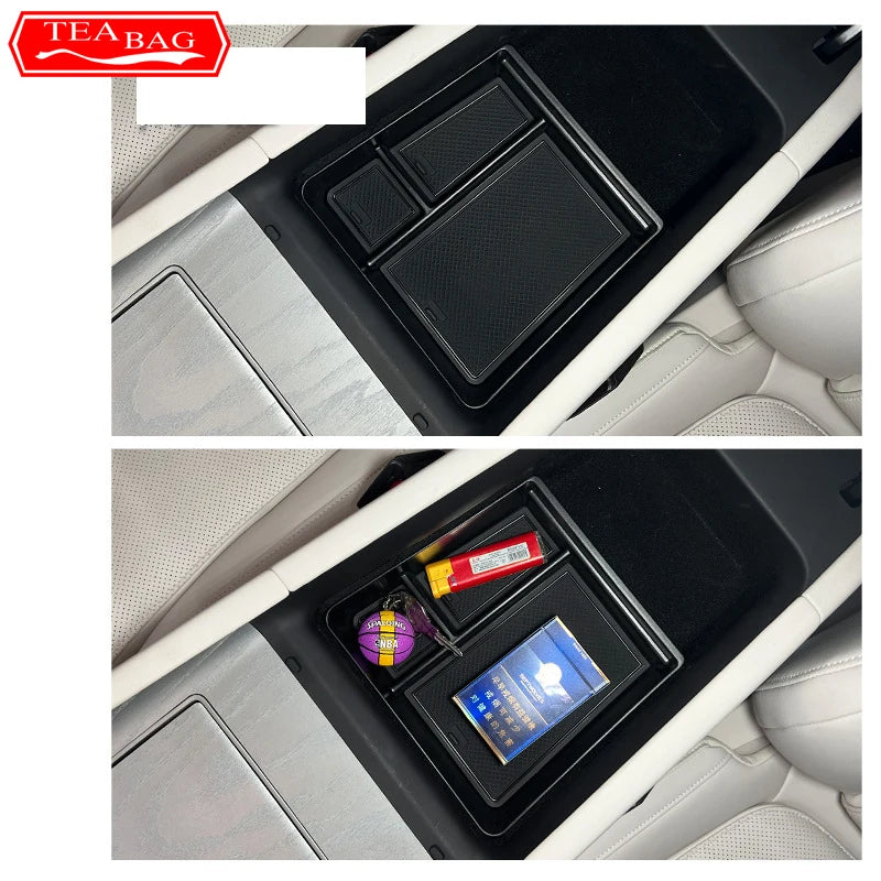 For Avatr 12 2024 2023 Car Styling Center Console Organizer Storage Interior Armrest Storage Box Auto Modified Accessories