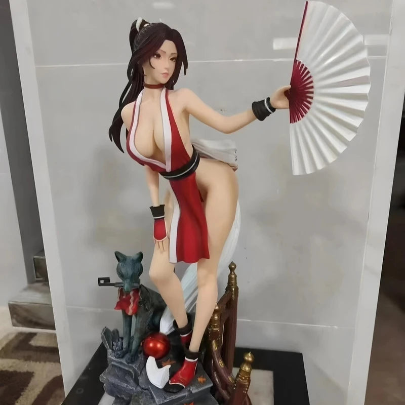 TriEagles Studio Mai Shiranui Street Fighter 6 Resin Statue, Game Anime Collectible Figurine Desktop Decor Gift