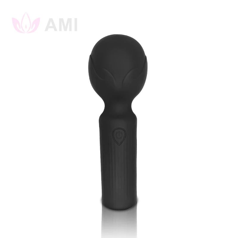 USB-Rechargeable Waterproof 10-Speed Wand Massager