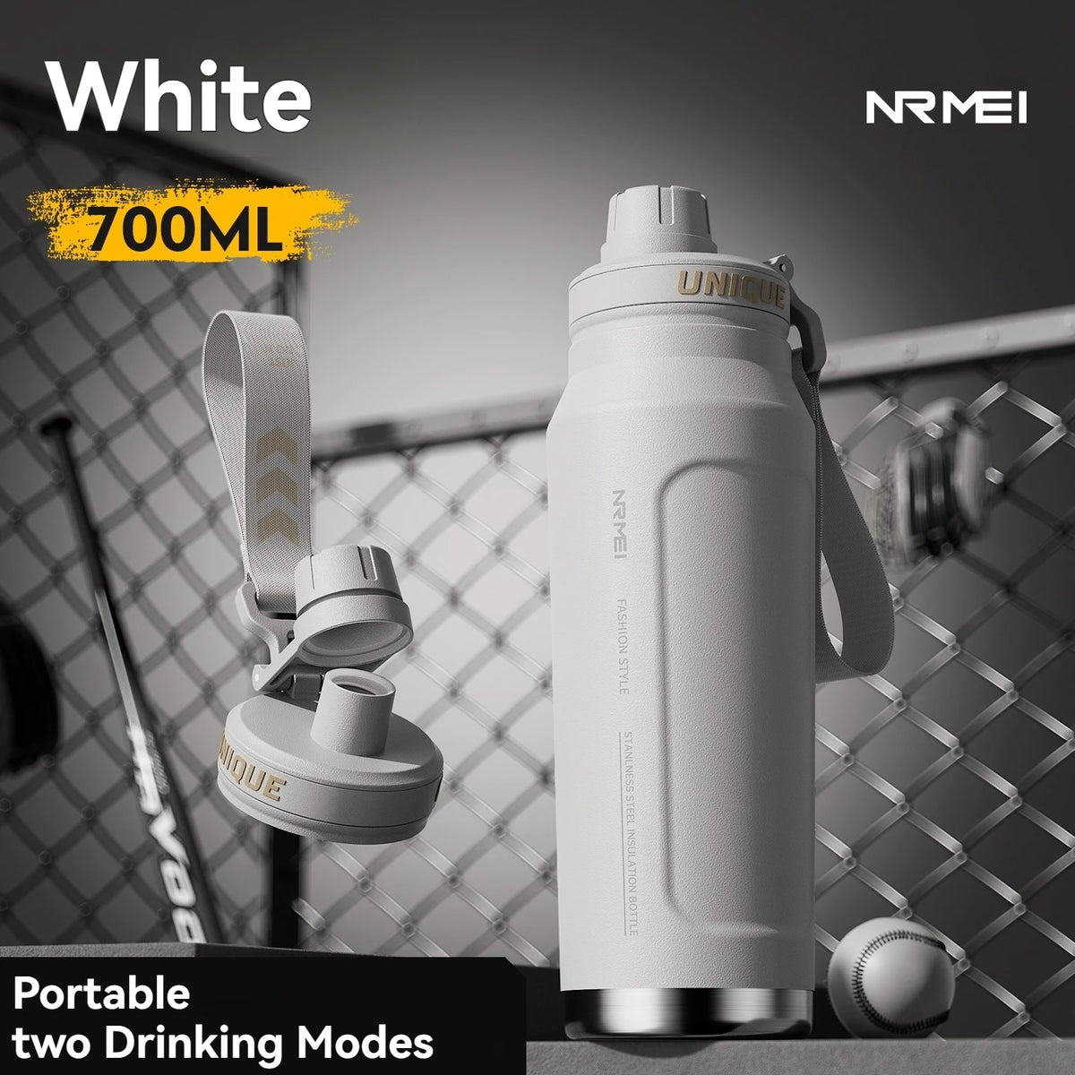 1 L Stainless Steel Insulated Sports Bottle