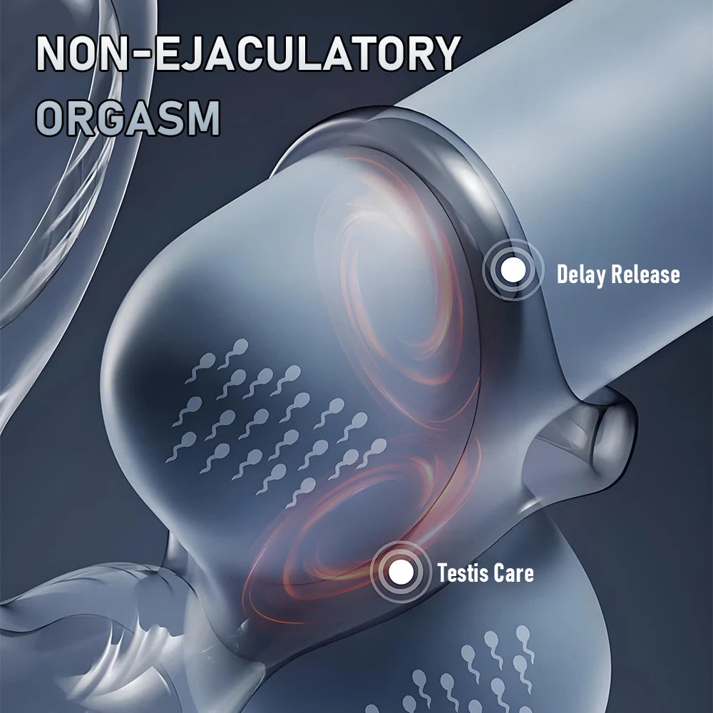 App-Control Rotating Prostate Massager with Ring