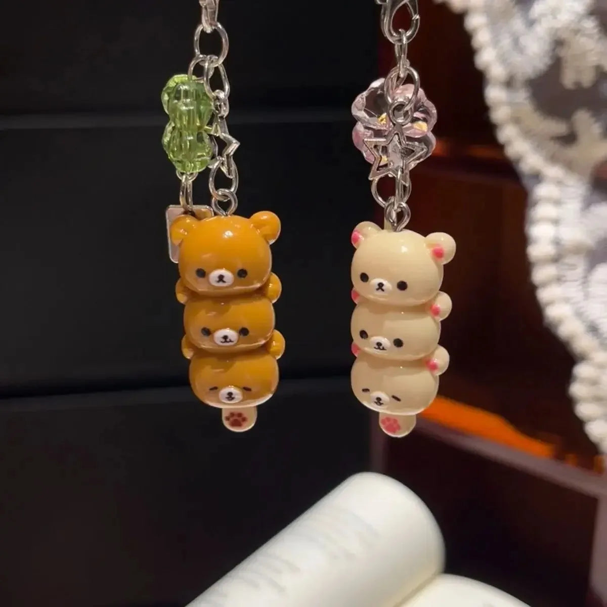 Kawaii Bear Phone & Bag Charm