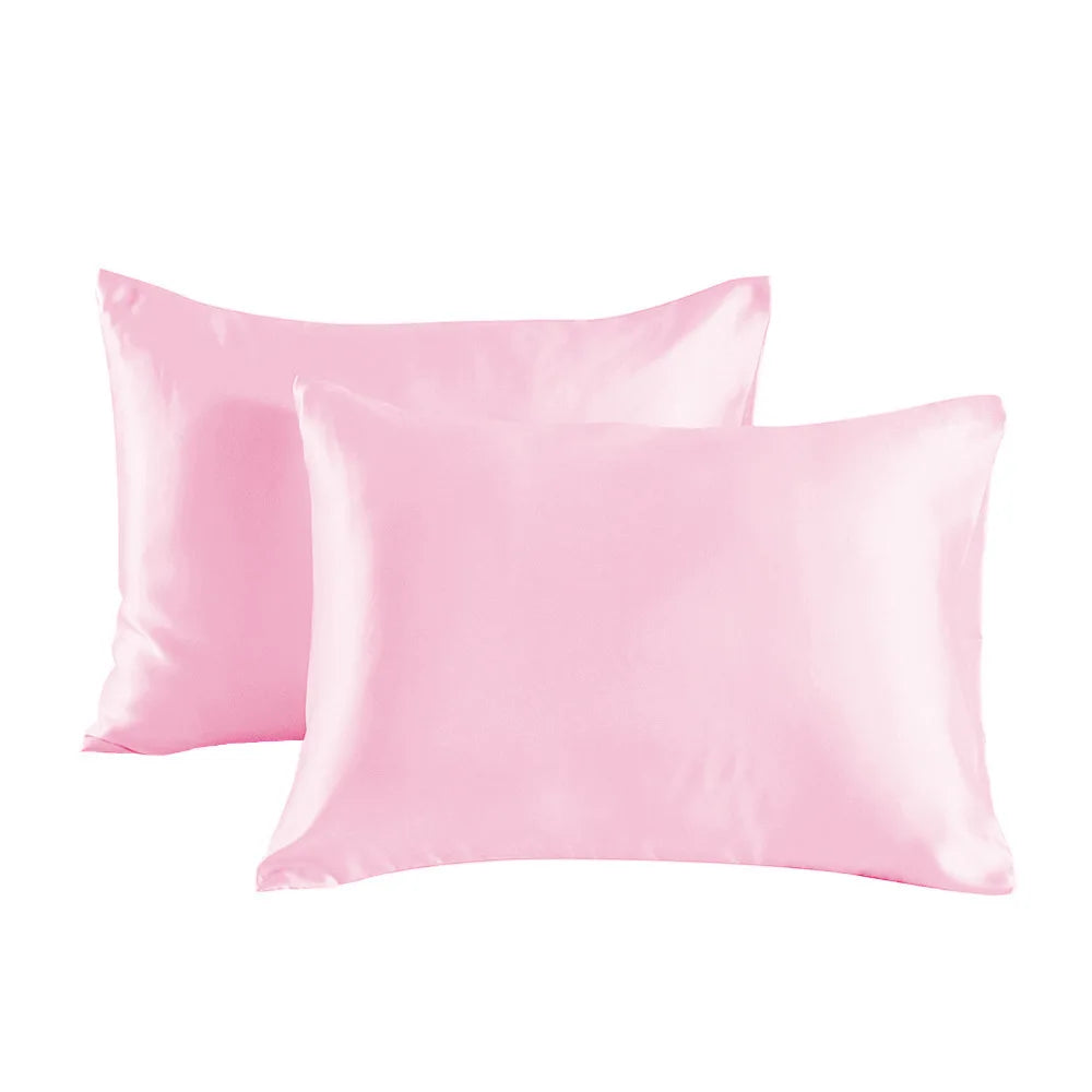 Bedsure King Satin Pillowcases – Set of 2