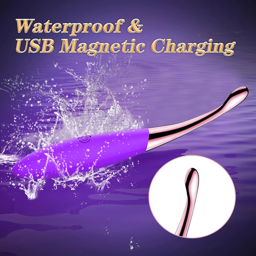 USB-Rechargeable Portable Wand Vibrator