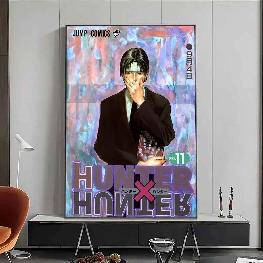 H-Hunter × Hunter Poster High-Definition Posters, Wall Art for Living Room and Home Decor.