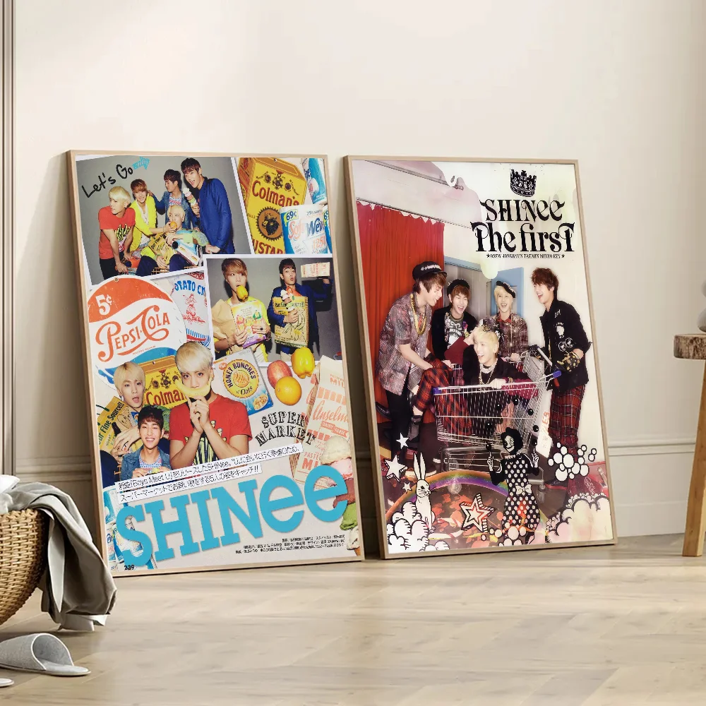 SHINee Waterproof K-Pop Wall Poster