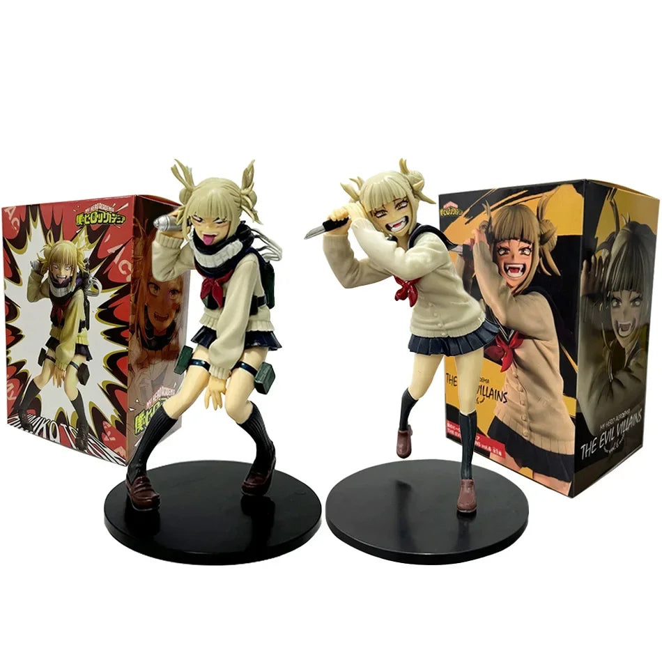 MHA Toga Himiko Anime Figurine - PVC Standing Action Model Doll for Boys And Girls Perfect Anime Collectible Gift for Fans