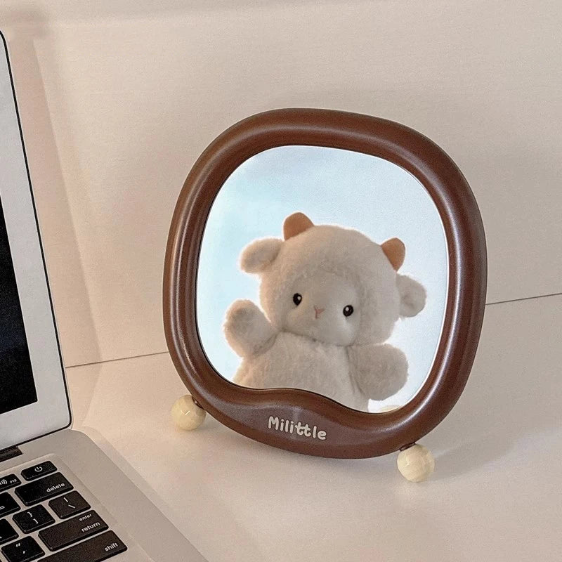 Pink Portable Mini Makeup Mirror