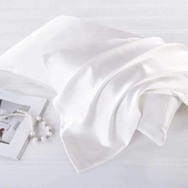 2-Piece Polyester Satin Pillowcase Set