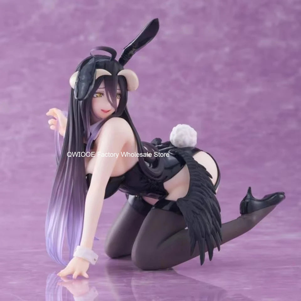 Original Genuine TAITO OVERLORD 13cm Albedo Anime Figure Model Toys For Girls Droppshiping Wholesale 2024