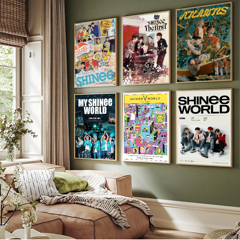 SHINee Waterproof K-Pop Wall Poster