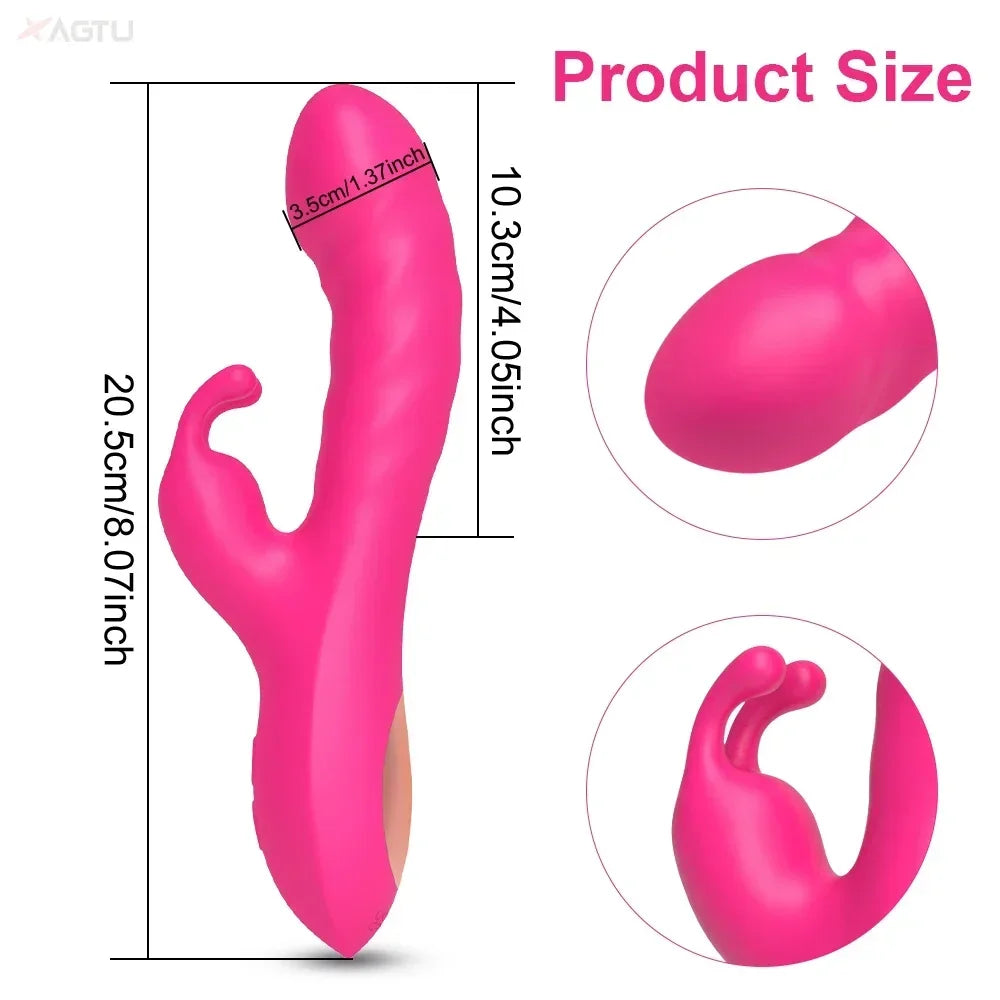 Rabbit Vibrator with Dual Stimulation