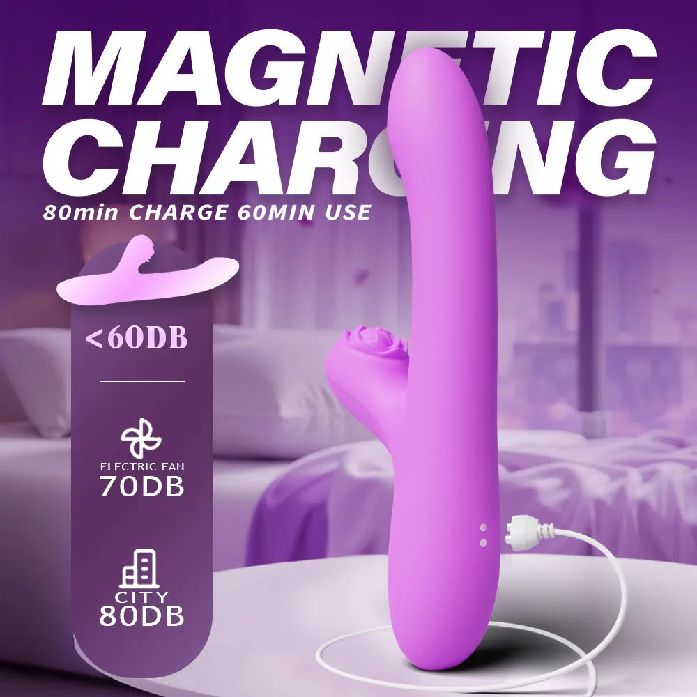 10-Mode Dual-Stimulation Rabbit Vibrator