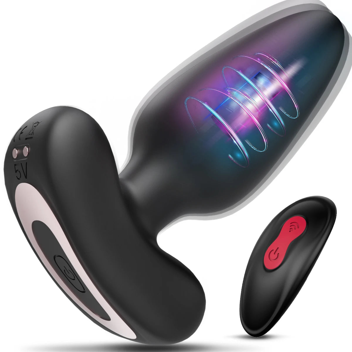 Remote-Control Vibrating Anal Plug