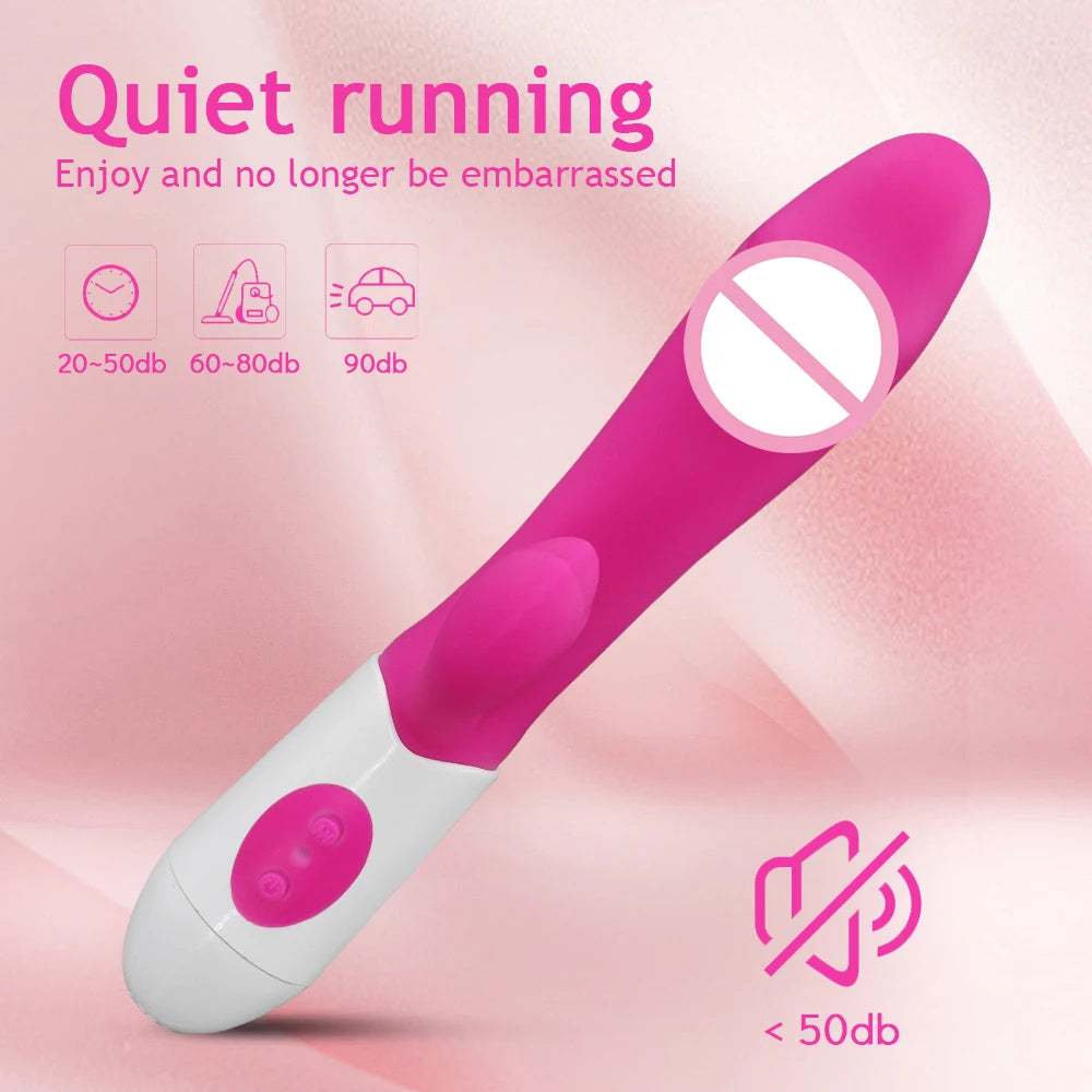 Realistic Dildo Rabbit Vibrator for Women G Spot Clitoral Stimulator  10 Mode Female Masturbator Adult Sex Toys Sexual Wellness