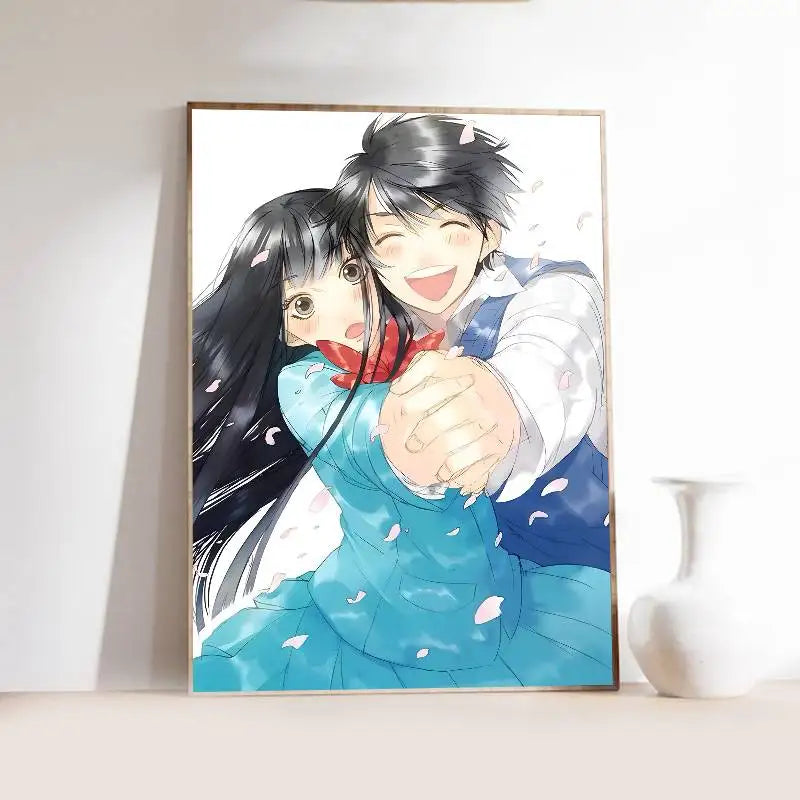 Kimi Ni Todoke Self-Adhesive Waterproof Manga Poster