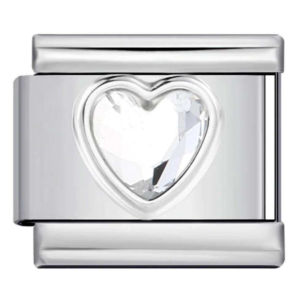 Y2K Stainless Steel Italian Charm Bracelet – 9mm Links