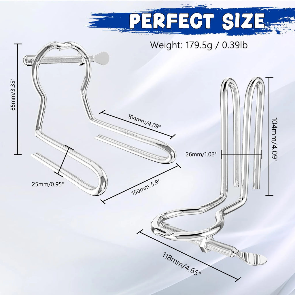 Adjustable Stainless Steel Anal Expander Plug