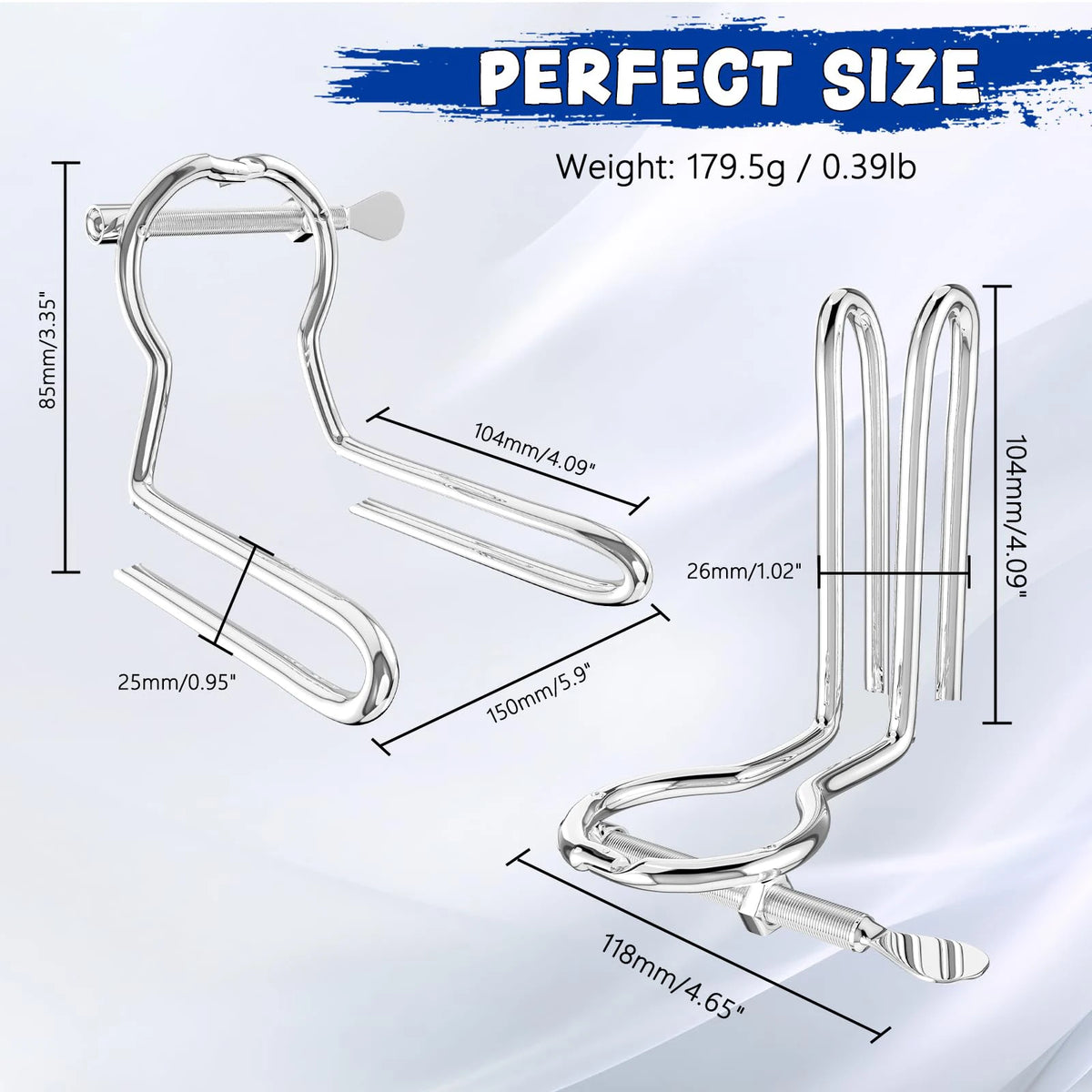 Adjustable Stainless Steel Anal Expander Plug