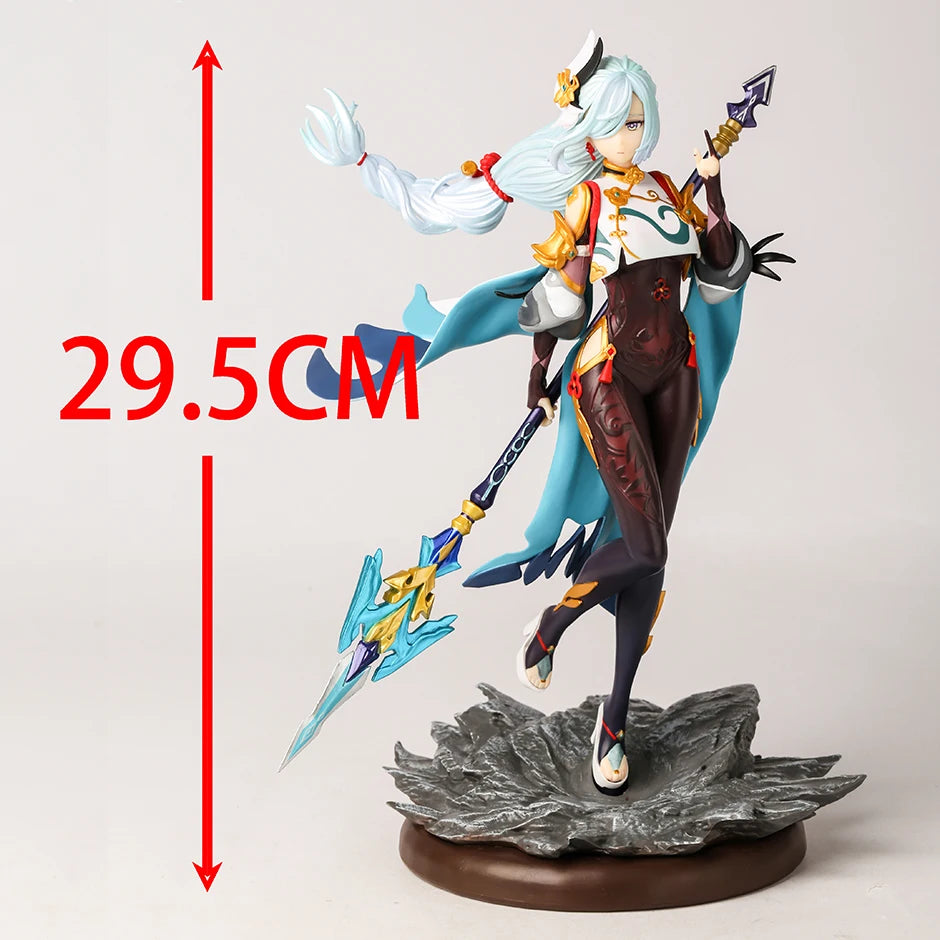 Hot Game Genshin Impact Shenhe Anime Figure Excellent Model Toy Gift Collectibles Statue Decorations