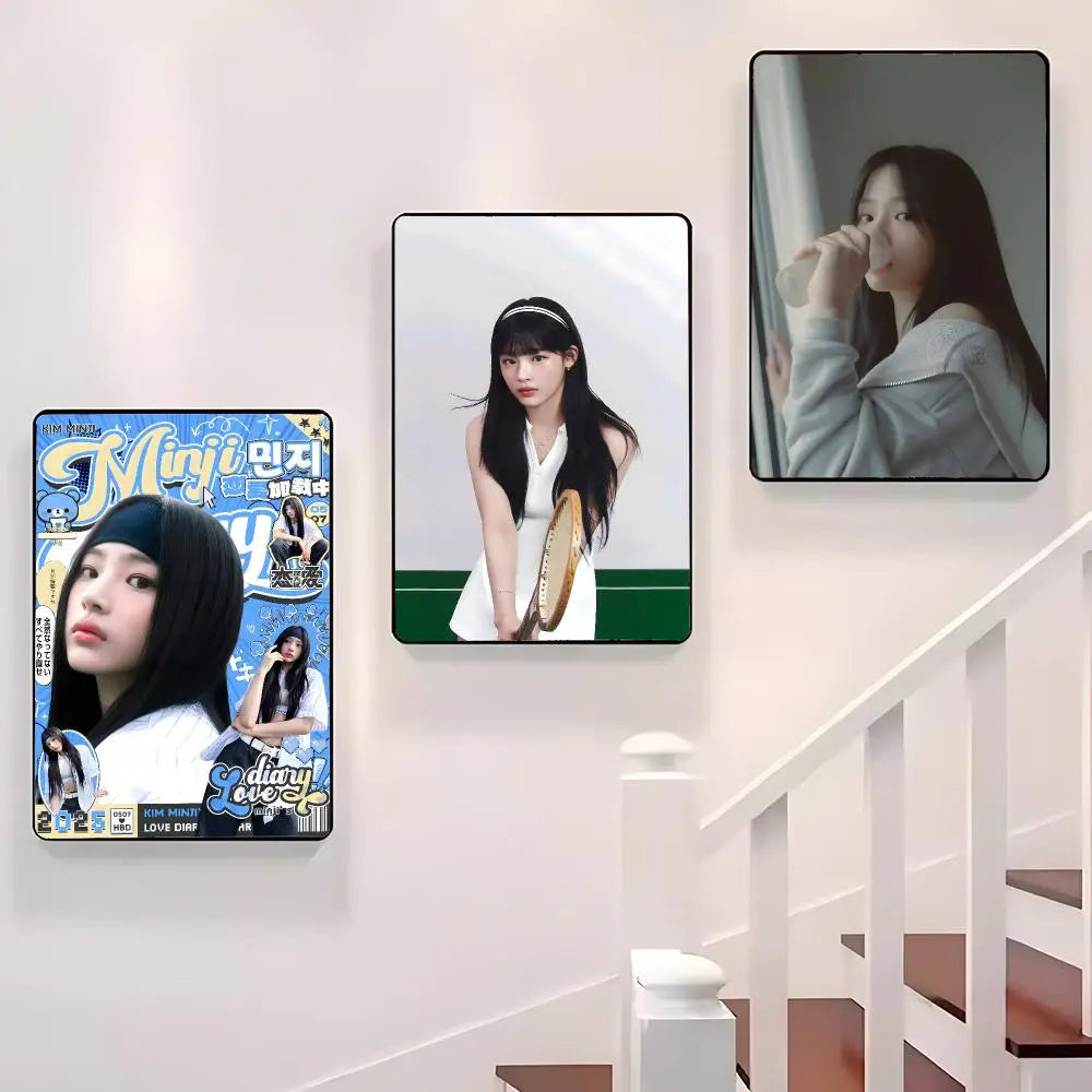 Kim Minji K-Pop Y2K Wall Poster
