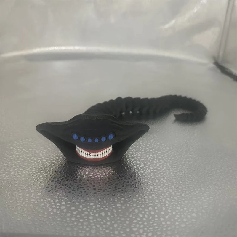 New Joint-movable Deep Sea Monster Figurines Strange Rare Marine Animals Home Room Desk Decor Ornament Model New Year Gift Craft