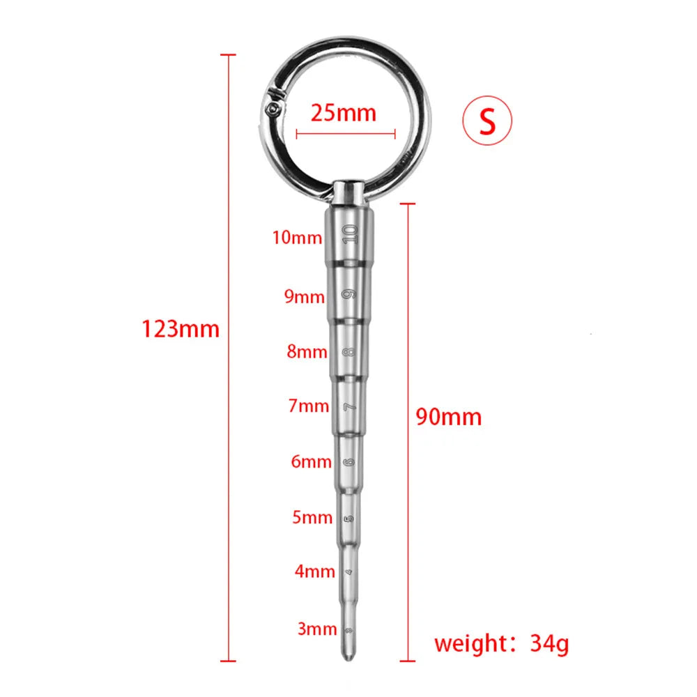Stainless Steel Graduated Urethral Dilator Set