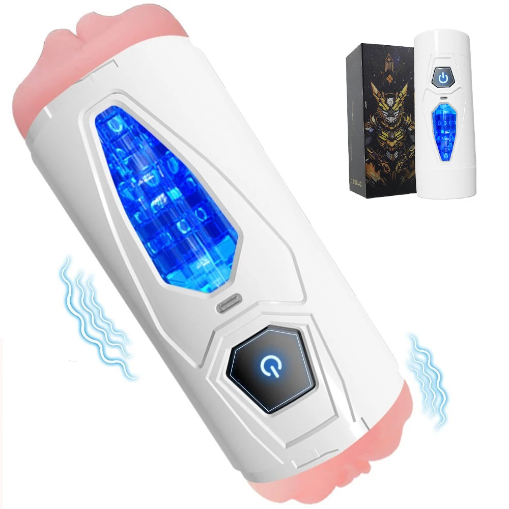 Open-Ended Vibrating Male Stroker