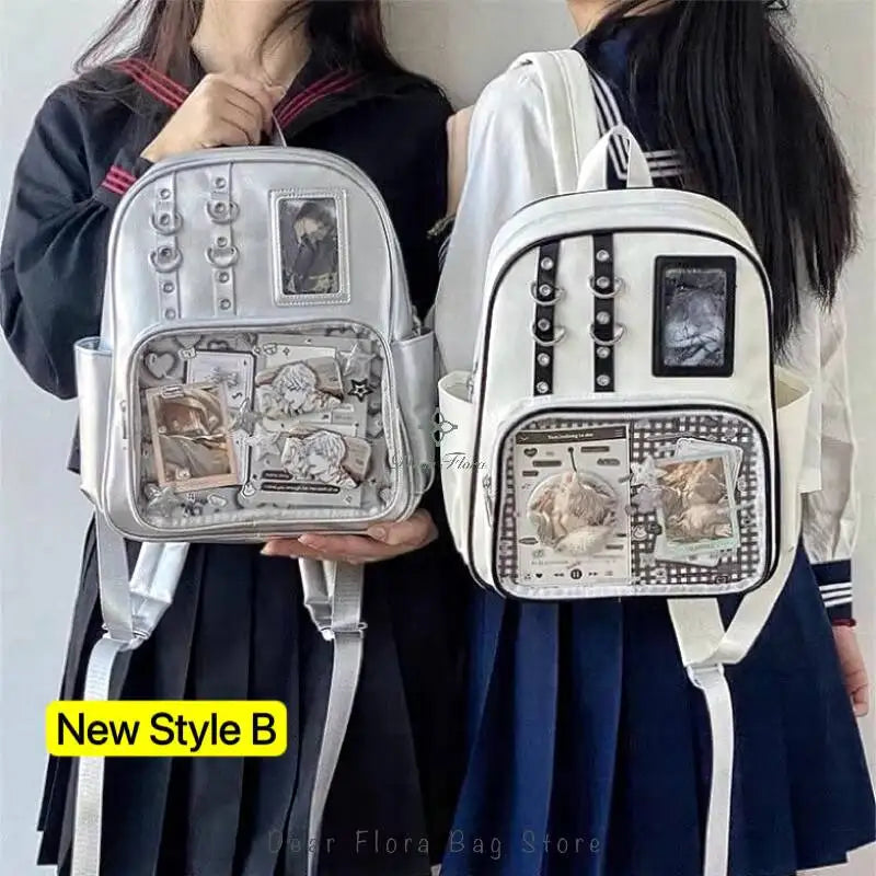 Y2K Mini Transparent Ita Backpack