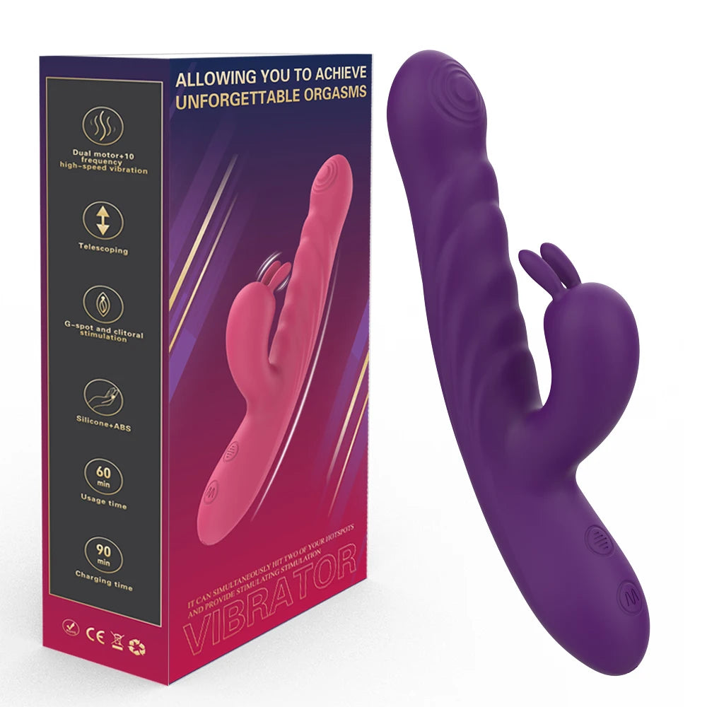 Rabbit Vibrator with Dual Stimulation