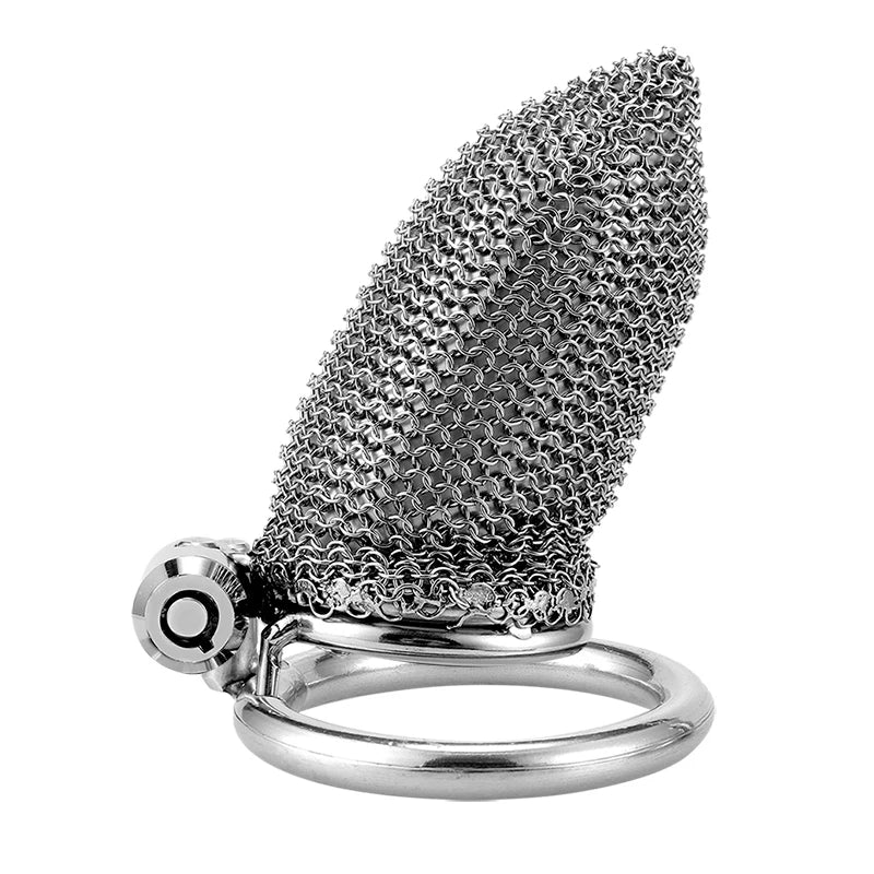 Mesh Stainless Steel Chastity Cage
