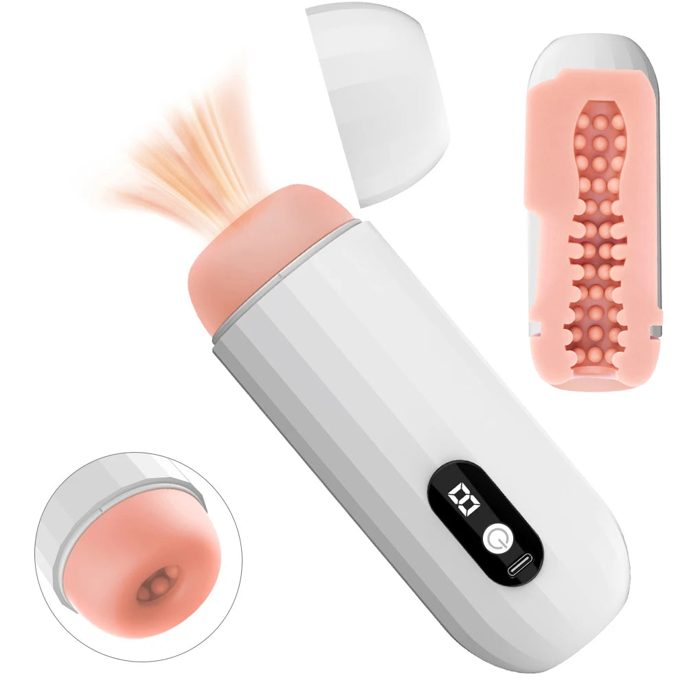 Open-Ended Vibrating Male Stroker