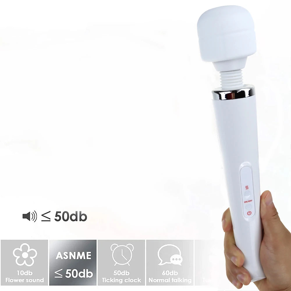 USB-Rechargeable Large Magic Wand Vibrator