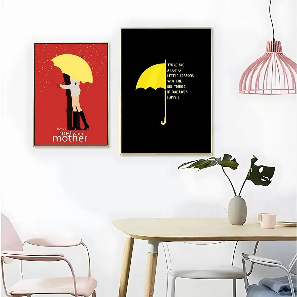 How I Met Your Mother Retro Wall Poster