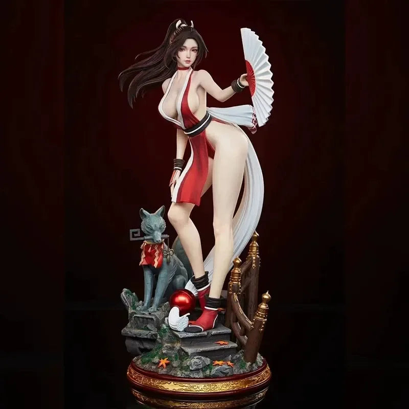 TriEagles Studio Mai Shiranui Street Fighter 6 Resin Statue, Game Anime Collectible Figurine Desktop Decor Gift