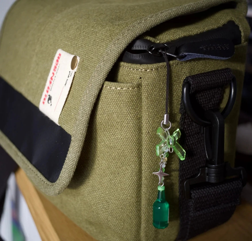 Y2K Green Soju-inspired Phone Charms | Cute & Adorable Original Green Soju Phone Charms | Soju-bottle Accessory