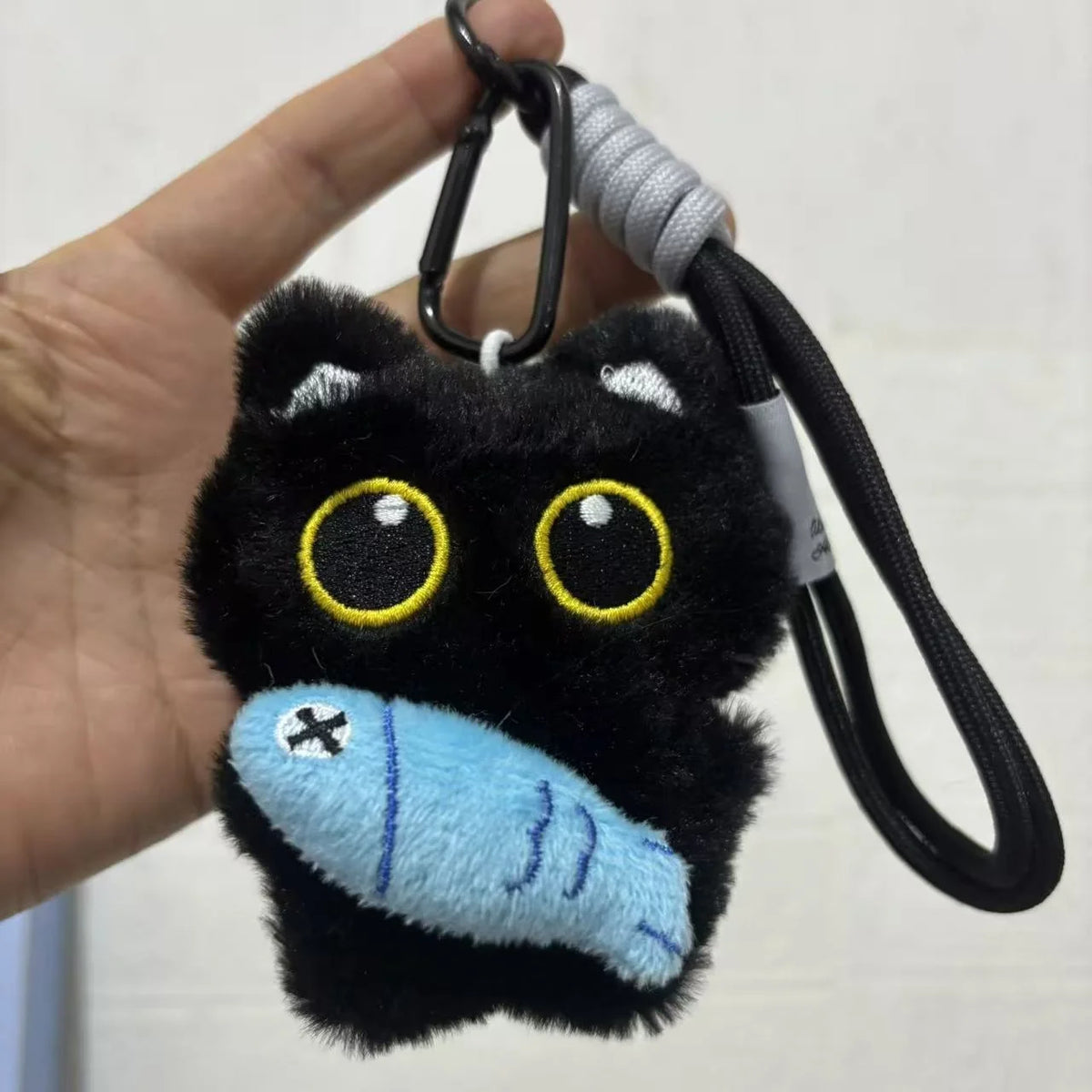 Black Cat Plush Keychain & Bag Charm